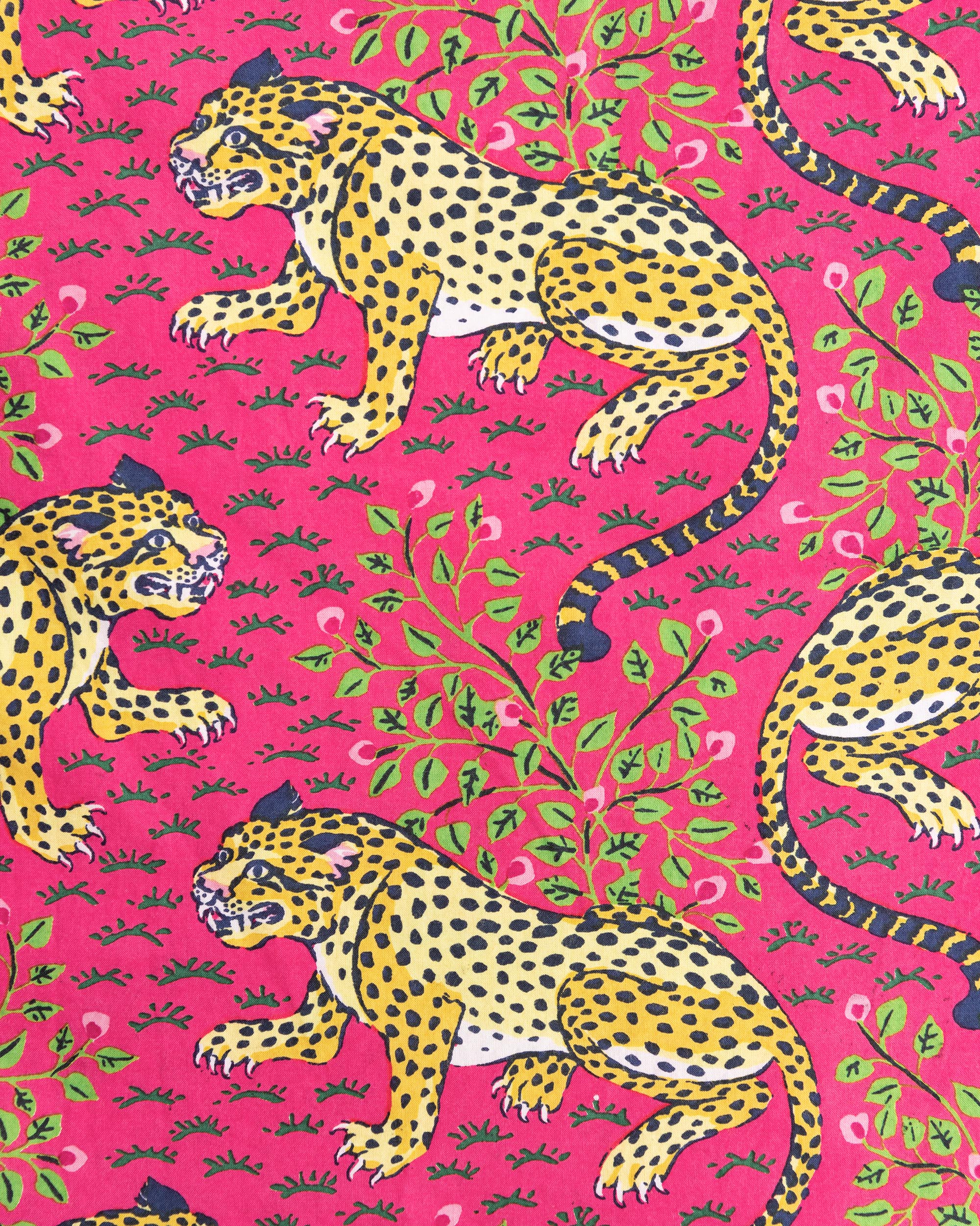 Bagheera - Long Sleep Set - Hot Pink