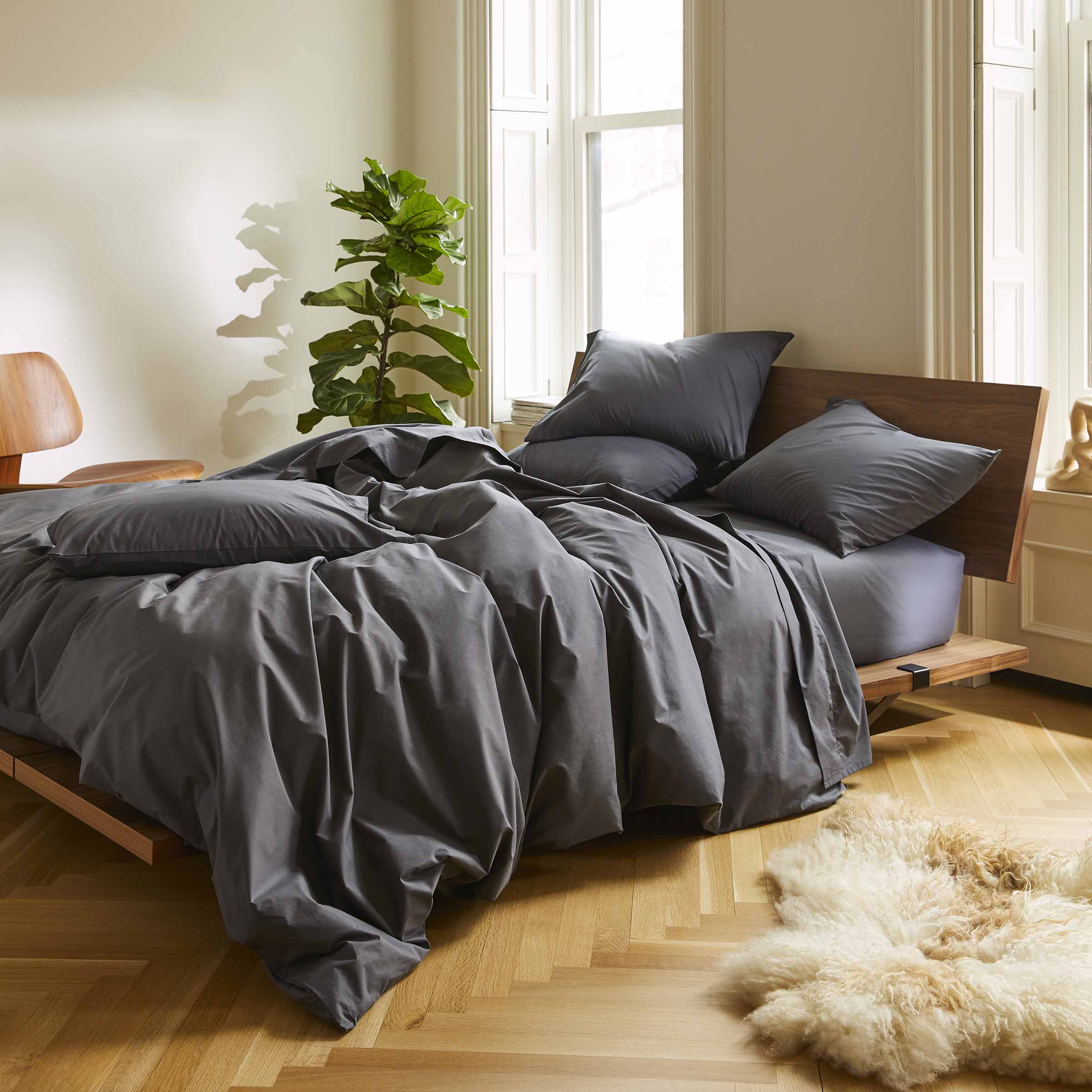 Classic Percale Split King Sheet Set