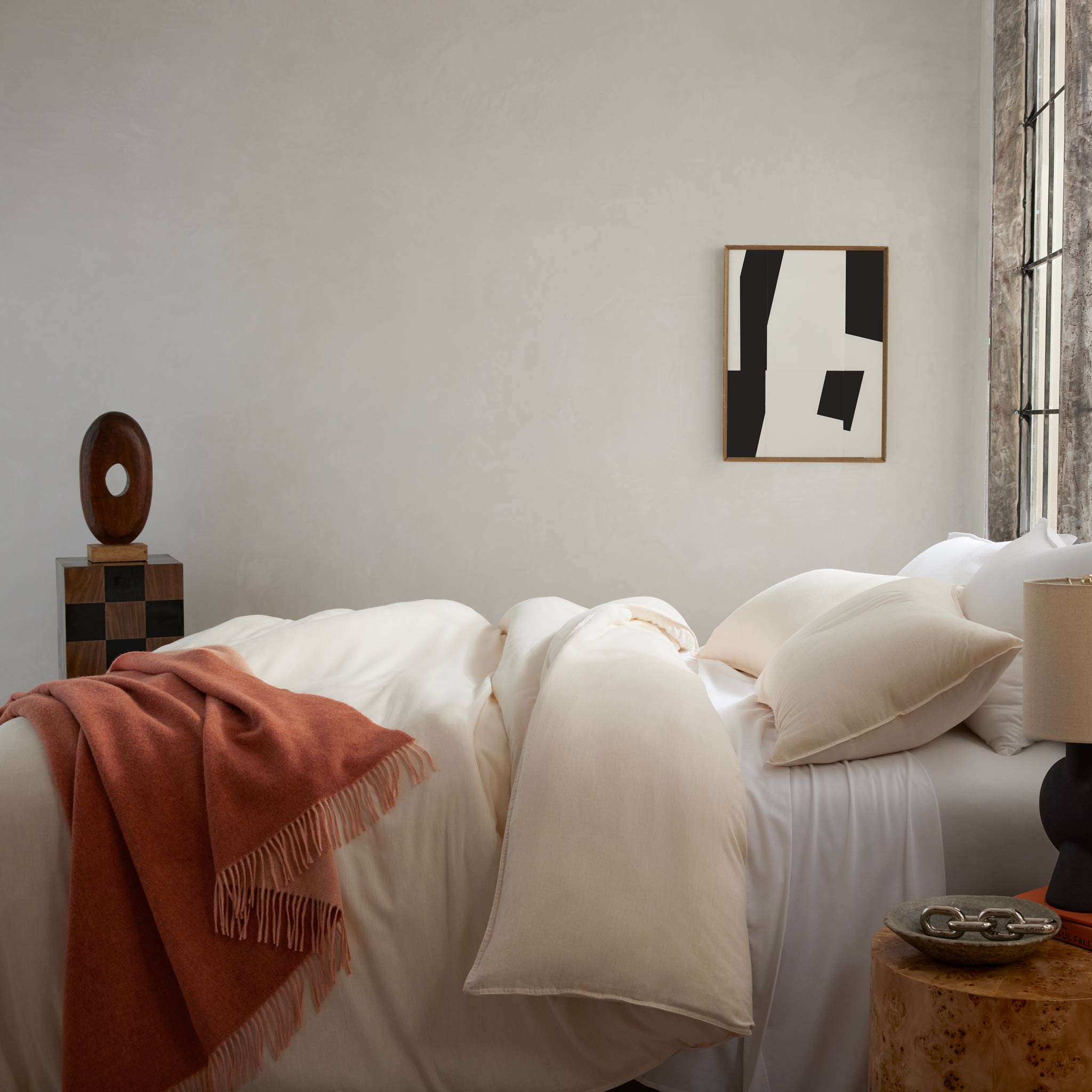 Heathered Cashmere Pillowcase Set
