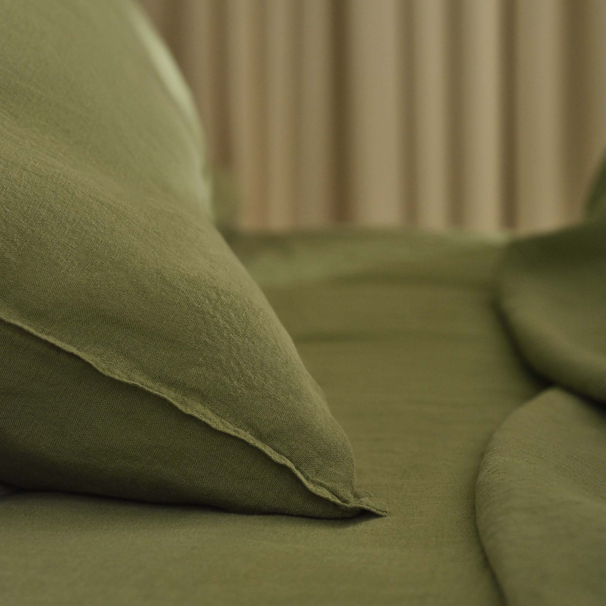 Washed European Linen Pillowcase Set