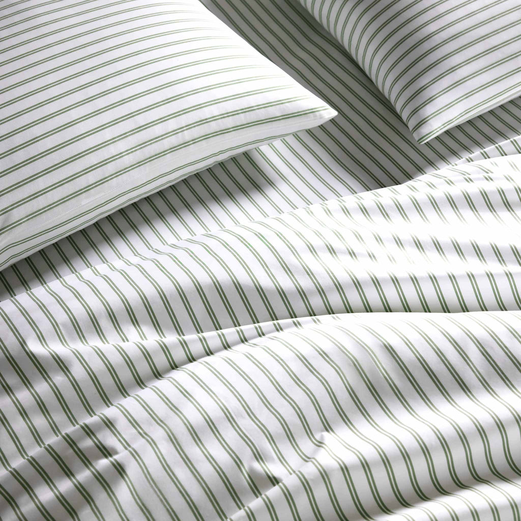 Classic Percale No Flat Sheet Set Bundle