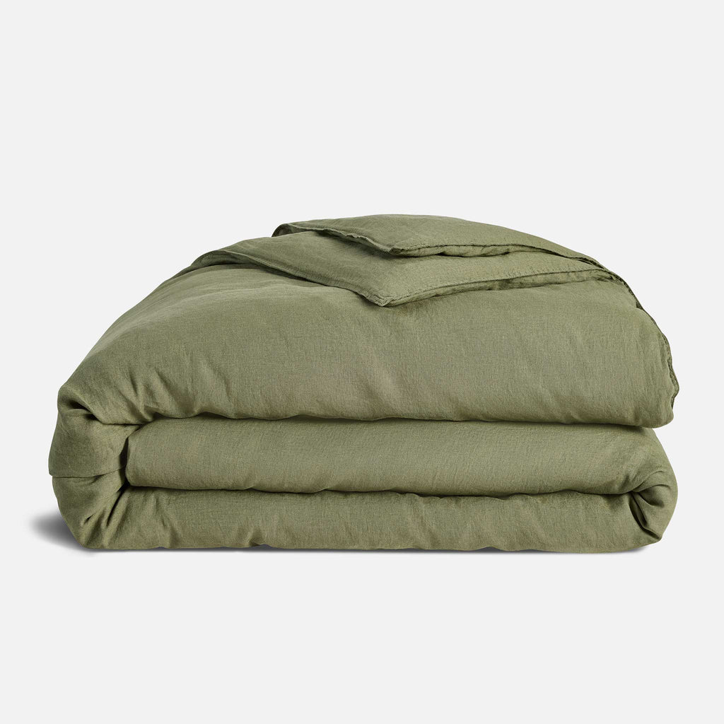 Washed European Linen Duvet Cover
