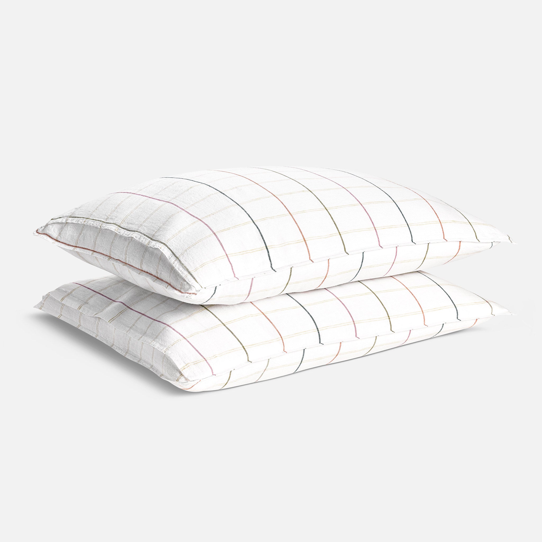 Washed European Linen Pillowcase Set