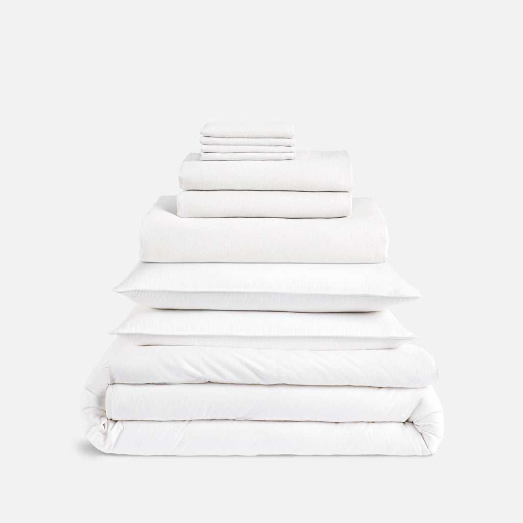 Washed European Linen Whole Bedding Bundle