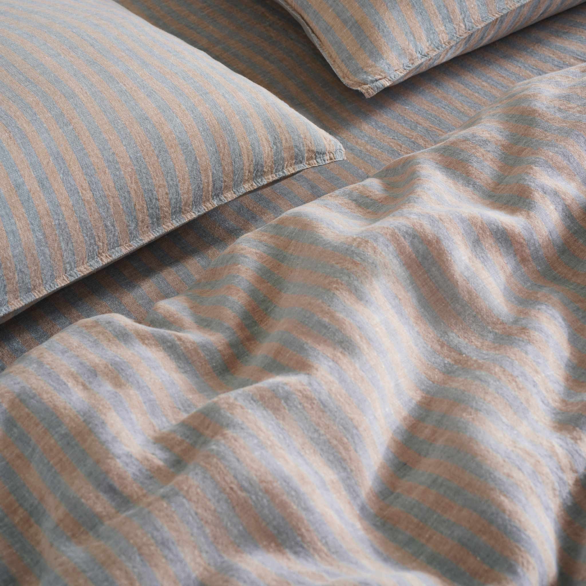 Washed European Linen Duvet Set