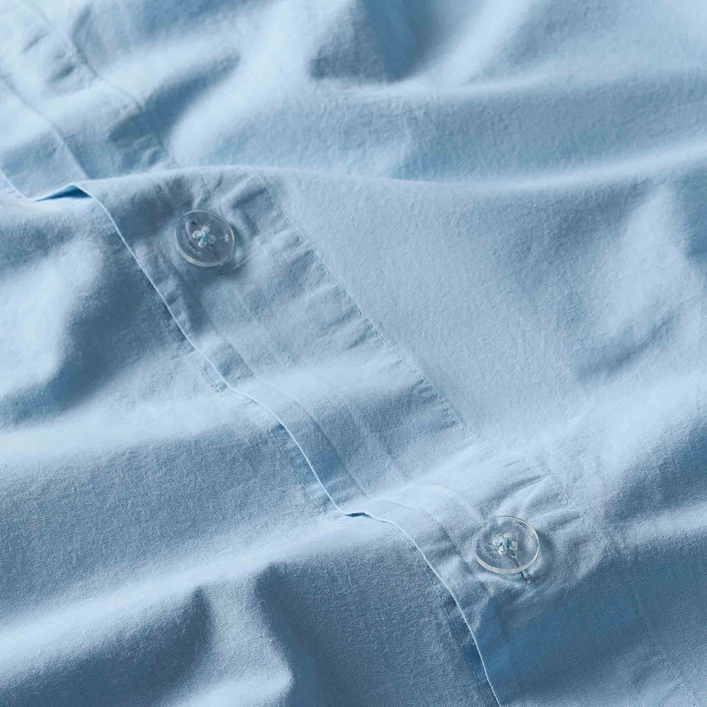 Washed Classic Percale Duvet Cover