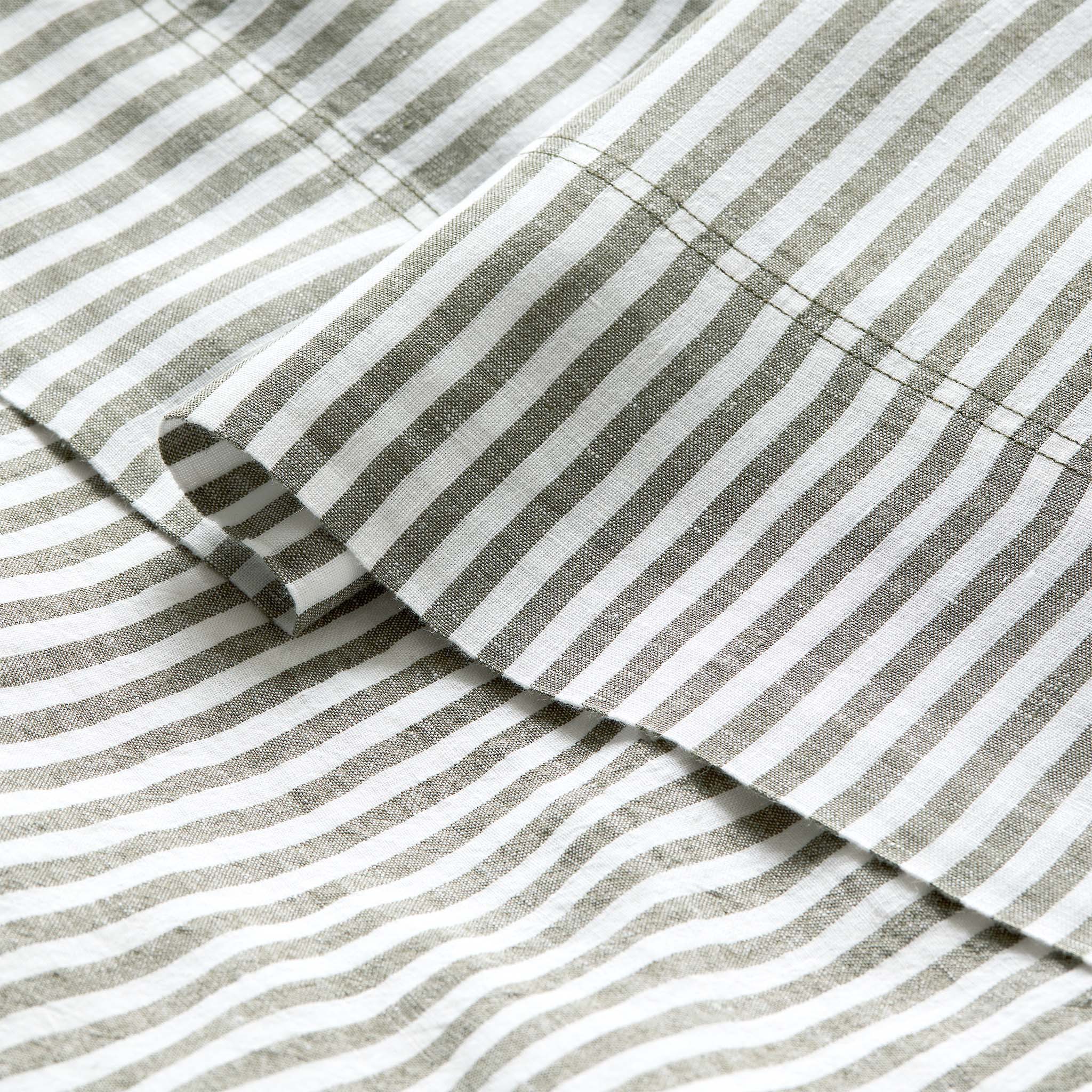 Washed European Linen Core Sheet Set