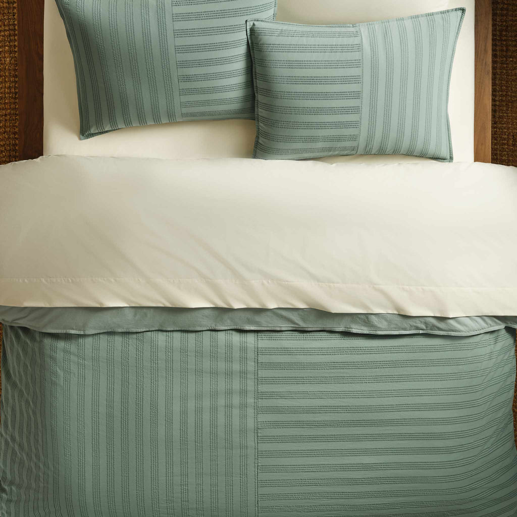 Seersucker Classic Percale Duvet Set