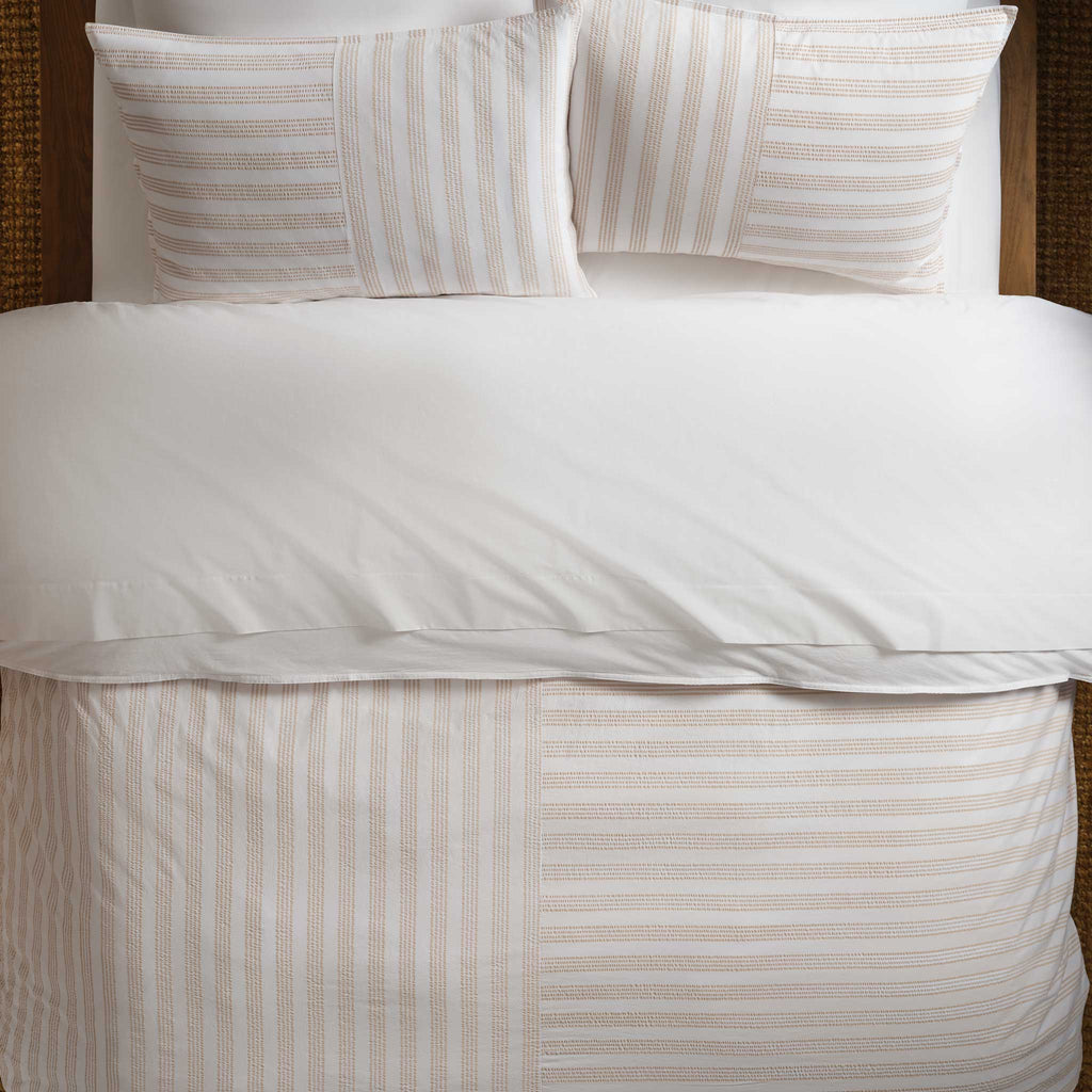 Seersucker Classic Percale Duvet Set
