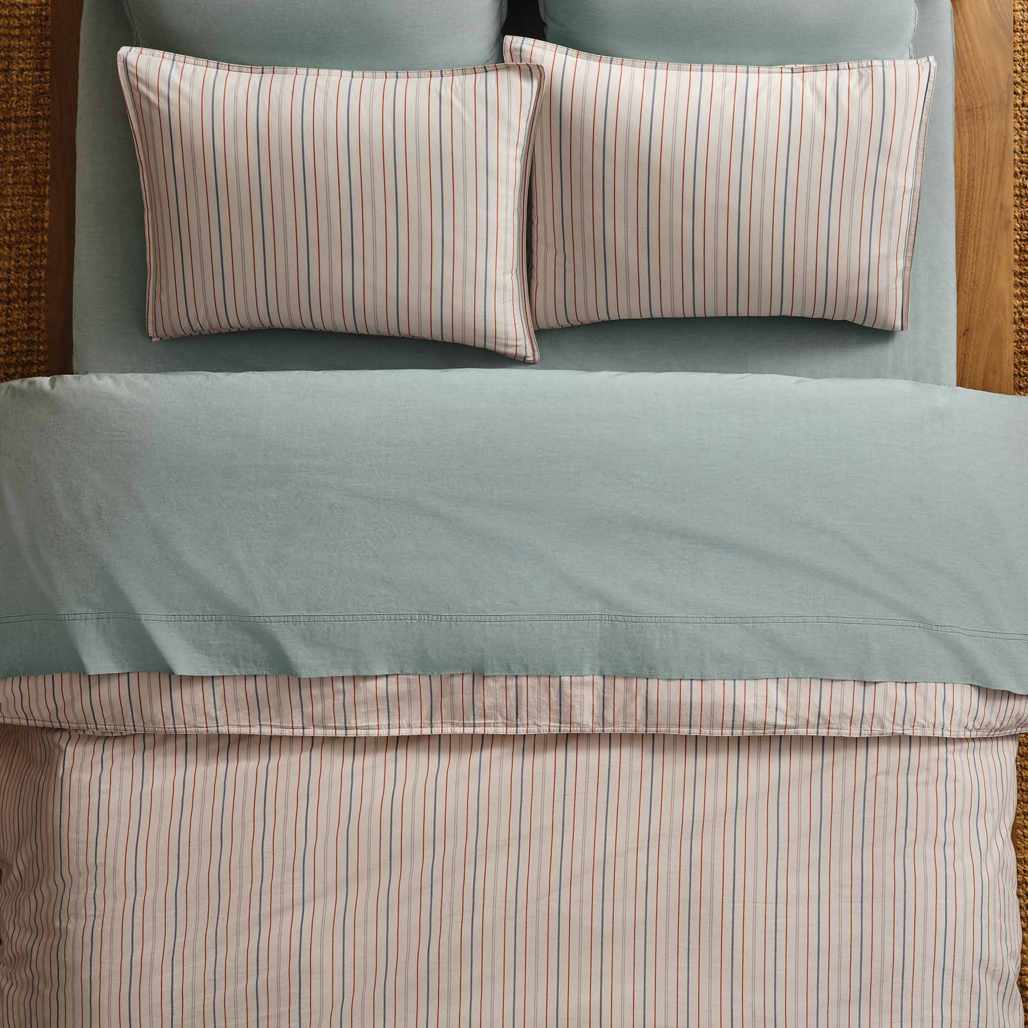 Washed Classic Percale Pillowcase Set