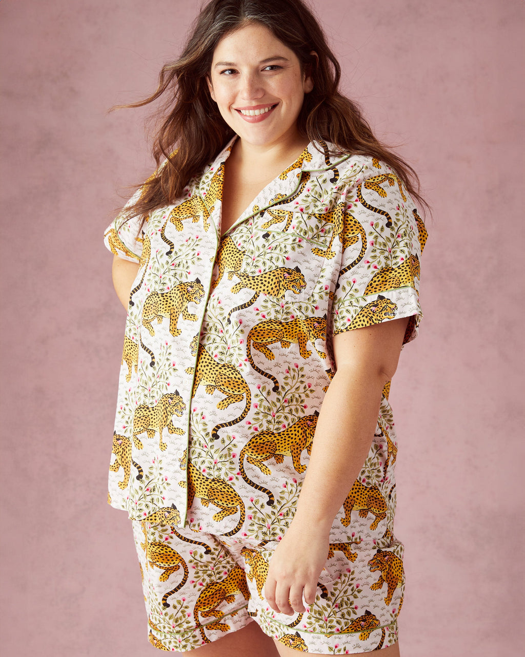 Bagheera - Short Sleep Set - Blush
