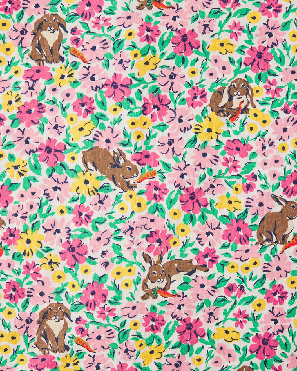 Bunny Trail - Long Sleep Set - Spring Meadow