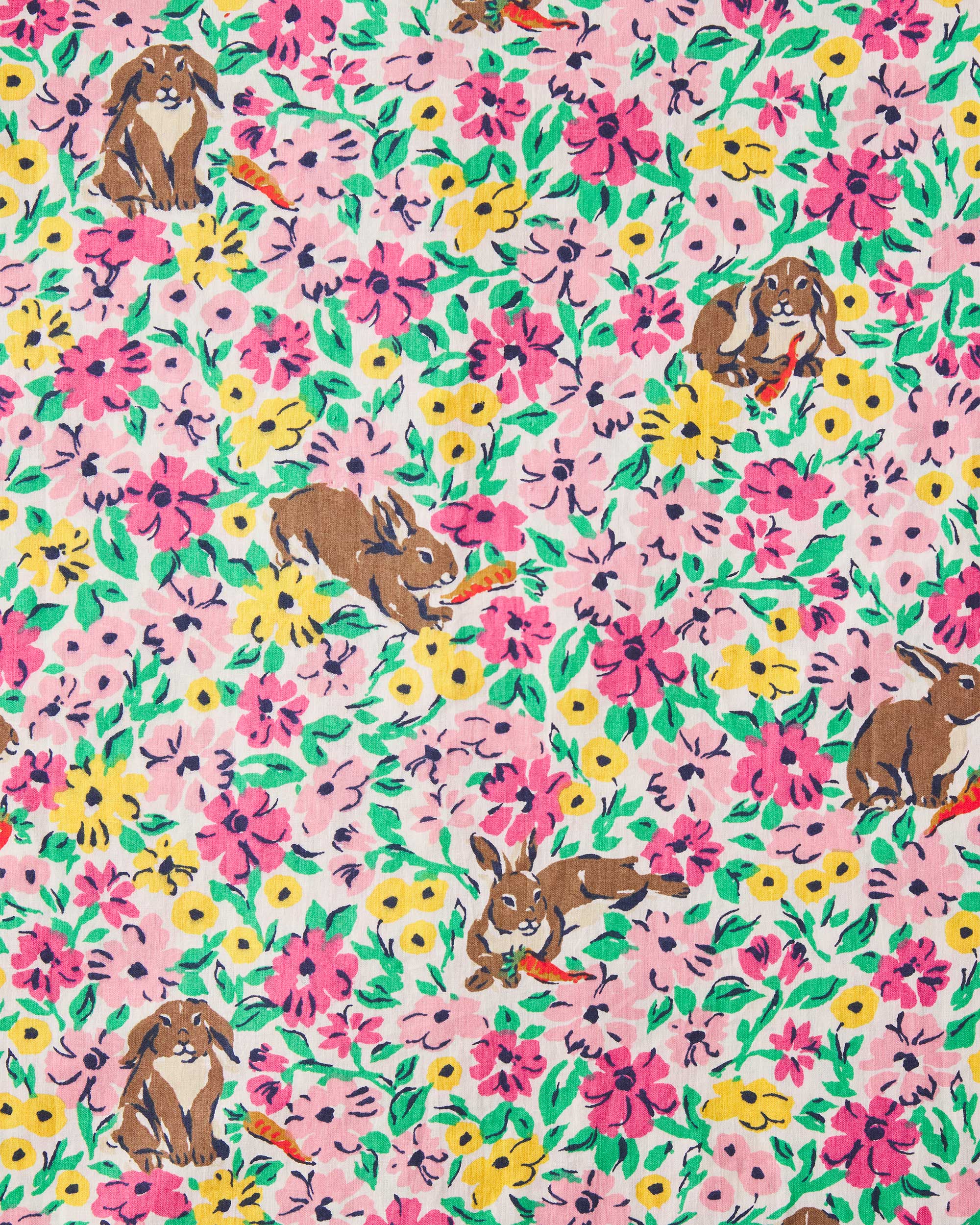 Bunny Trail - Pintuck Short Set - Spring Meadow