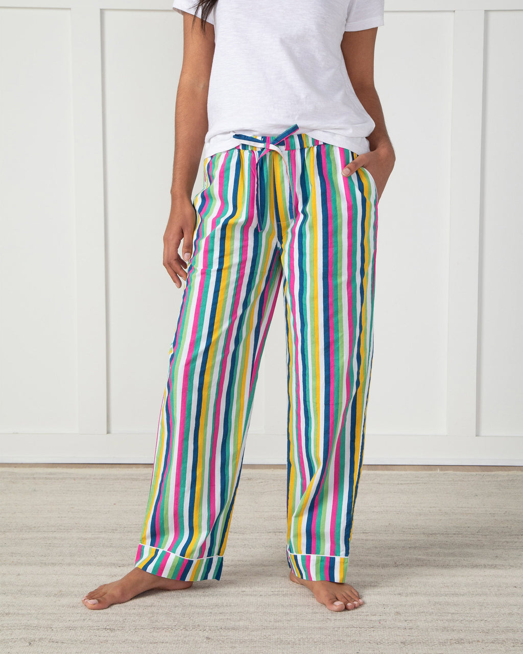 Sincerely Stripes - Pajama Pants - Indigo